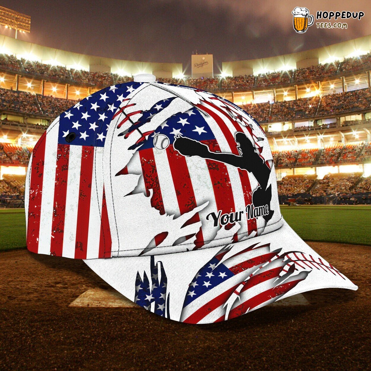 3D Classic Baseball Catcher Cap Personalized Name Stylish Unique Design Quality 3D Classic Baseball Catcher Cap Personalized Name Stylish Unique Design Quality
