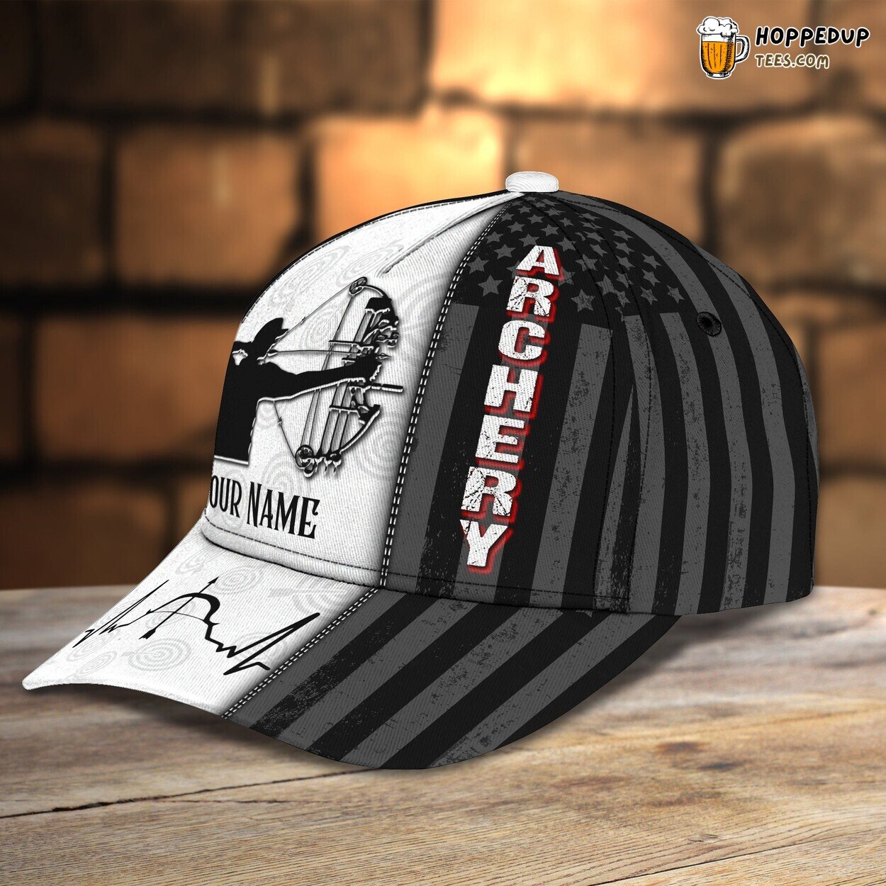 3D Classic Cap Archery Skill Personalized Name Unique Hat Experience 3D Classic Cap Archery Skill Personalized Name Unique Hat Experience