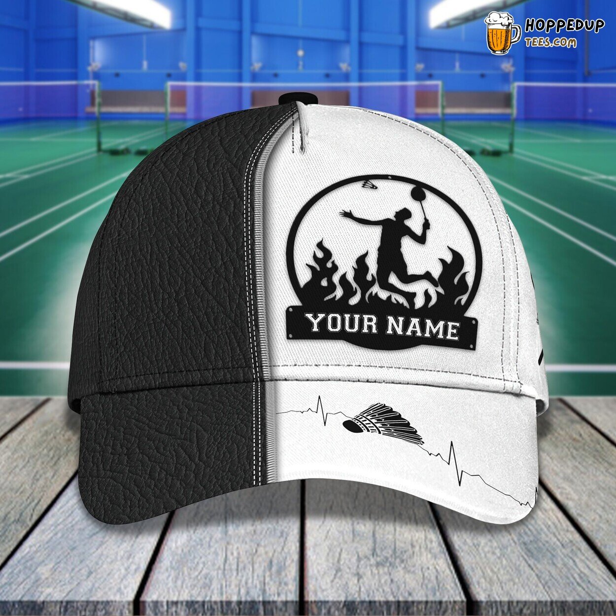 3D Classic Cap Badminton Personalized Name Unique Premium Design Trend