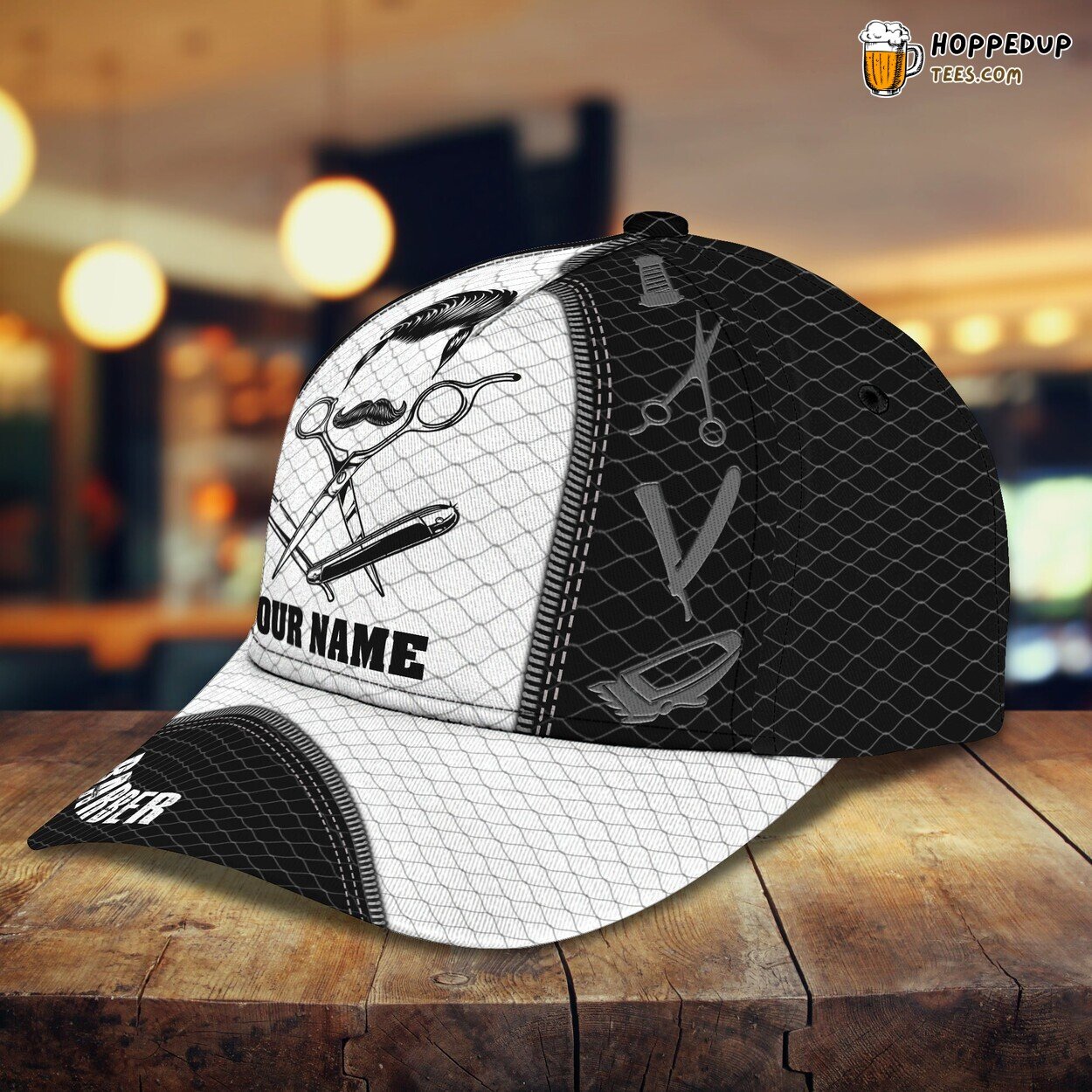 3D Classic Cap Barber Artistry Passionate Personalized Unique Hat Design 3D Classic Cap Barber Artistry Passionate Personalized Unique Hat Design