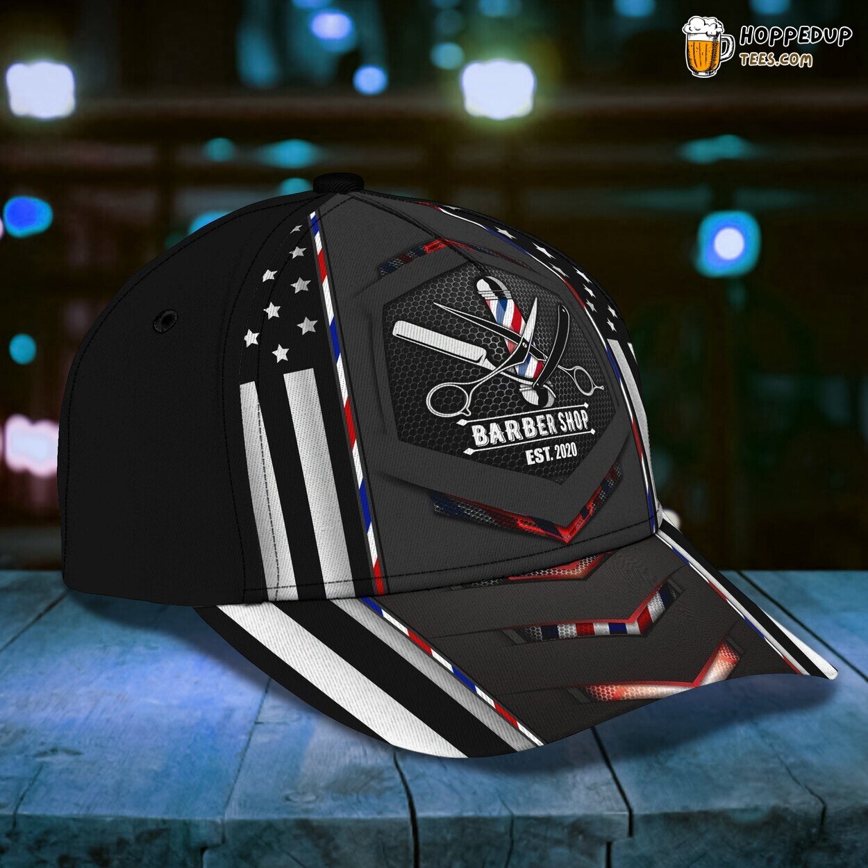 3D Classic Cap Barber Craftsmanship Year Personalized Unique Design Hat 3D Classic Cap Barber Craftsmanship Year Personalized Unique Design Hat