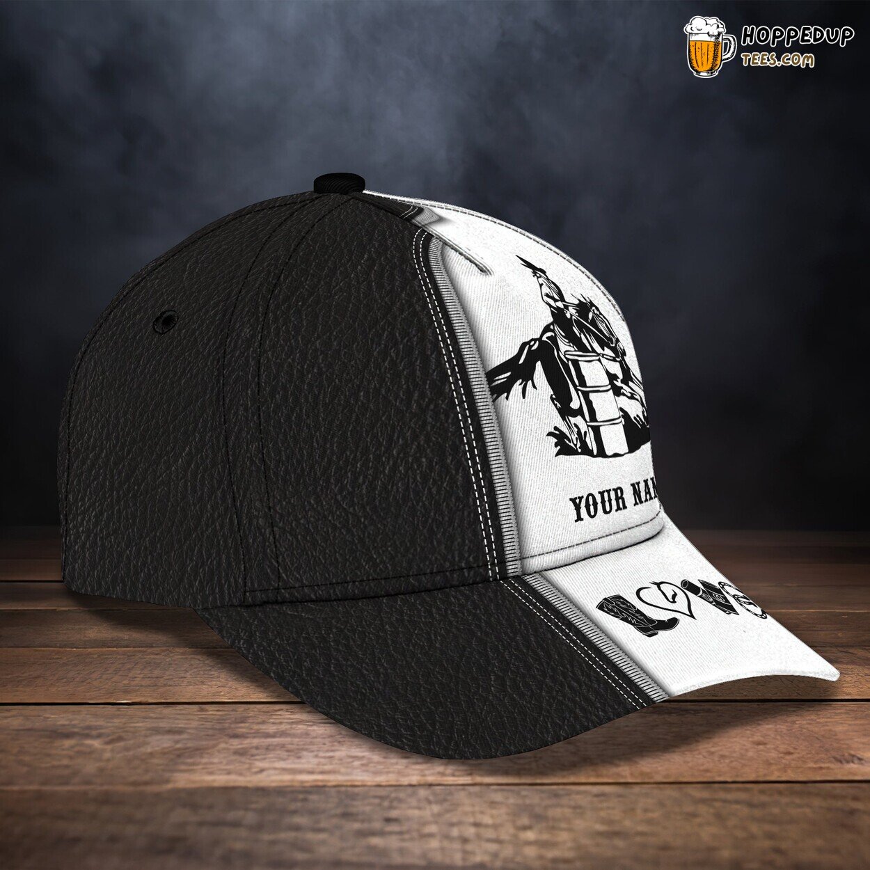 3D Classic Cap Barrel Racing Adventure Personalized Name Hat Design 3D Classic Cap Barrel Racing Adventure Personalized Name Hat Design