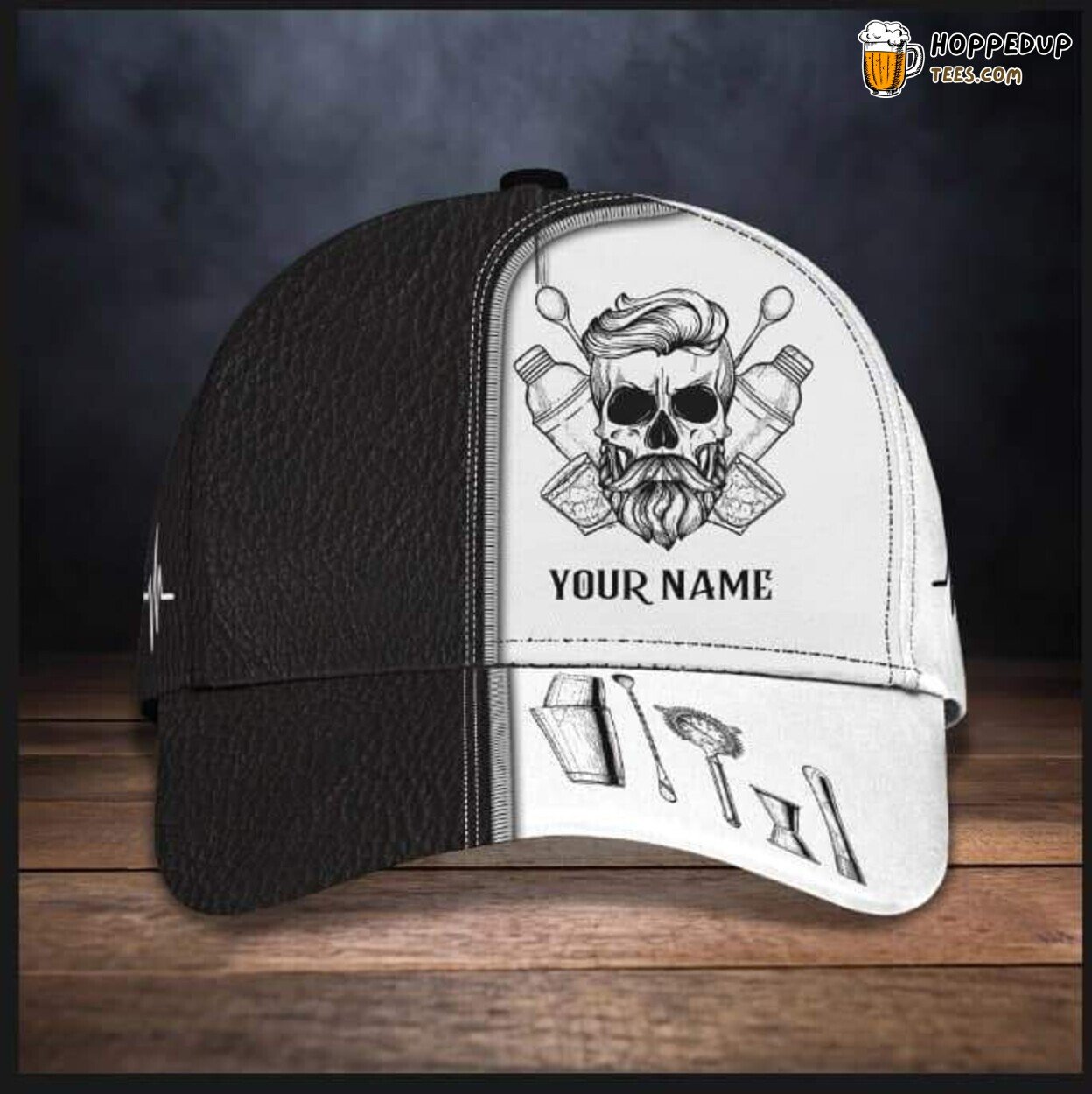 3D Classic Cap Bartender Mastery Personalized Name Classic Hat Unique Series