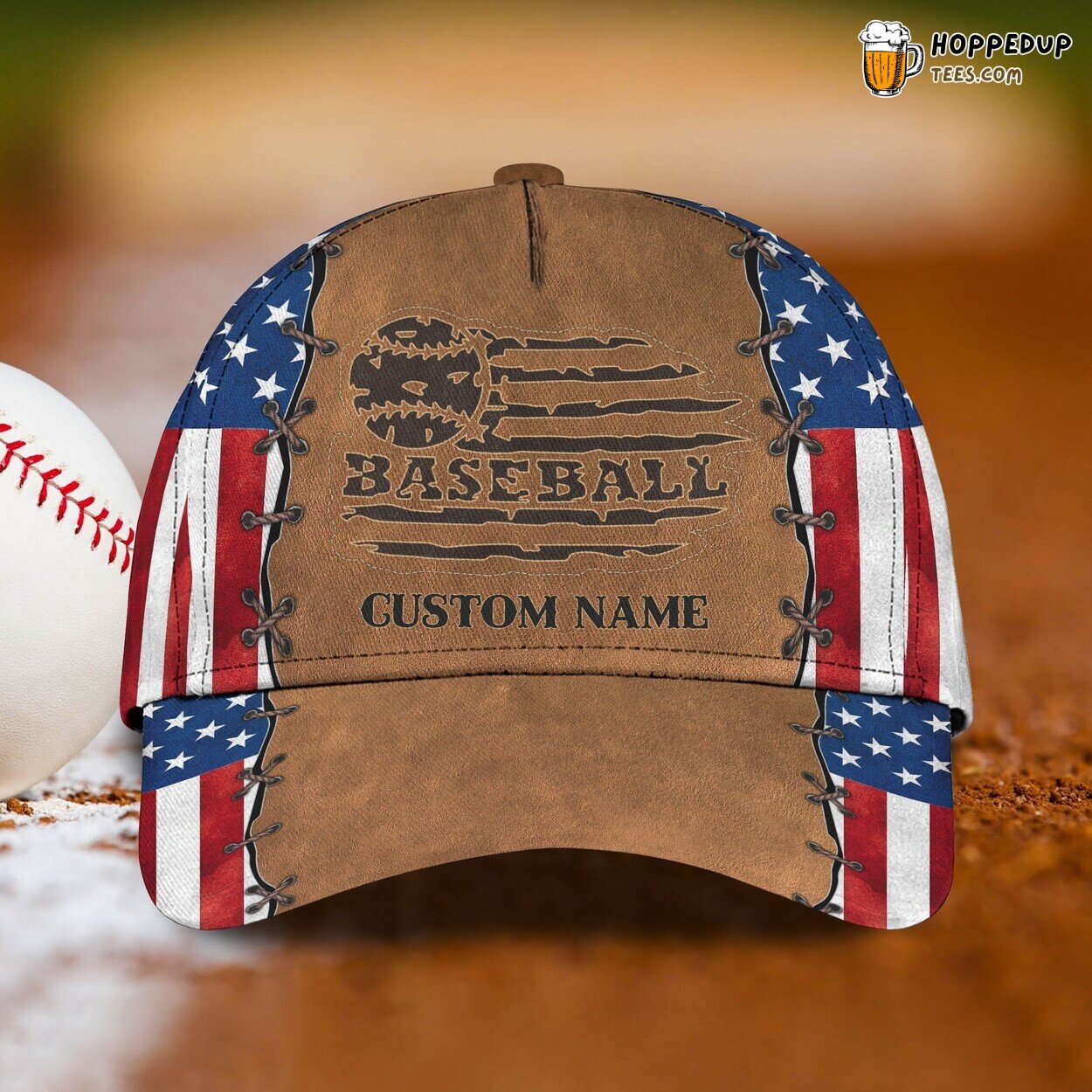 3D Classic Cap Baseball Adventure Personalized Name Distinct Hat Unique Design