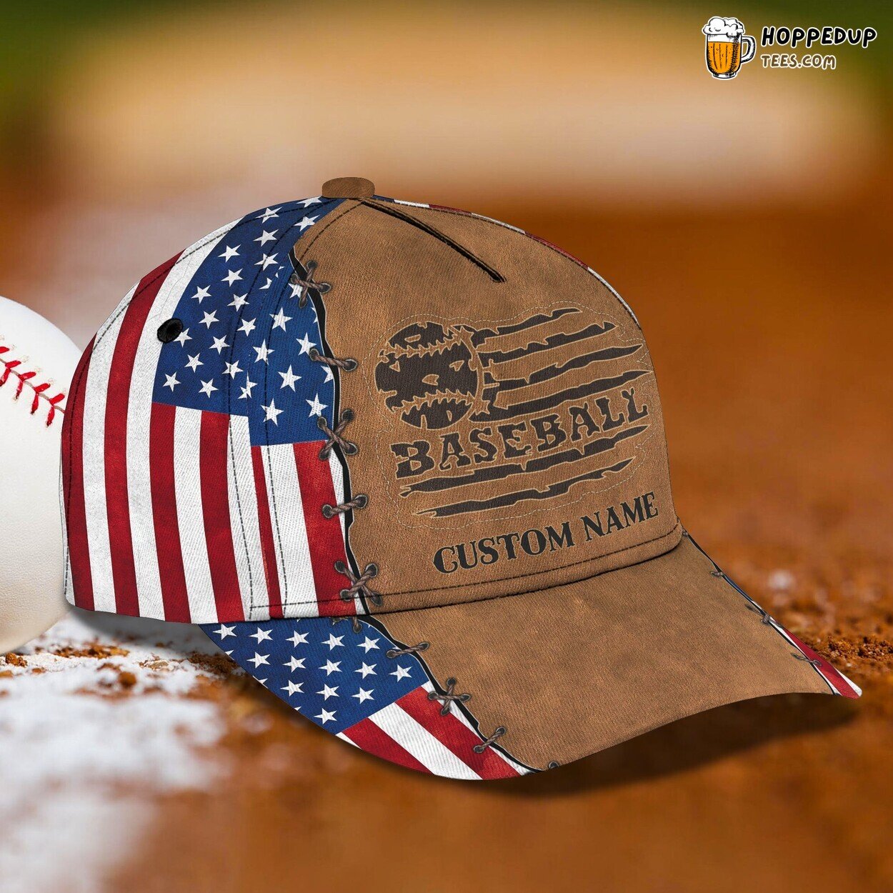 3D Classic Cap Baseball Adventure Personalized Name Distinct Hat Unique Design