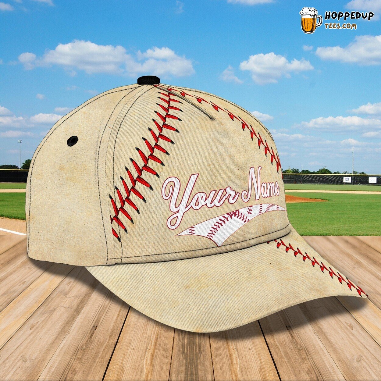 3D Classic Cap Baseball Sports Fans Personalized Name Hat Classic Design