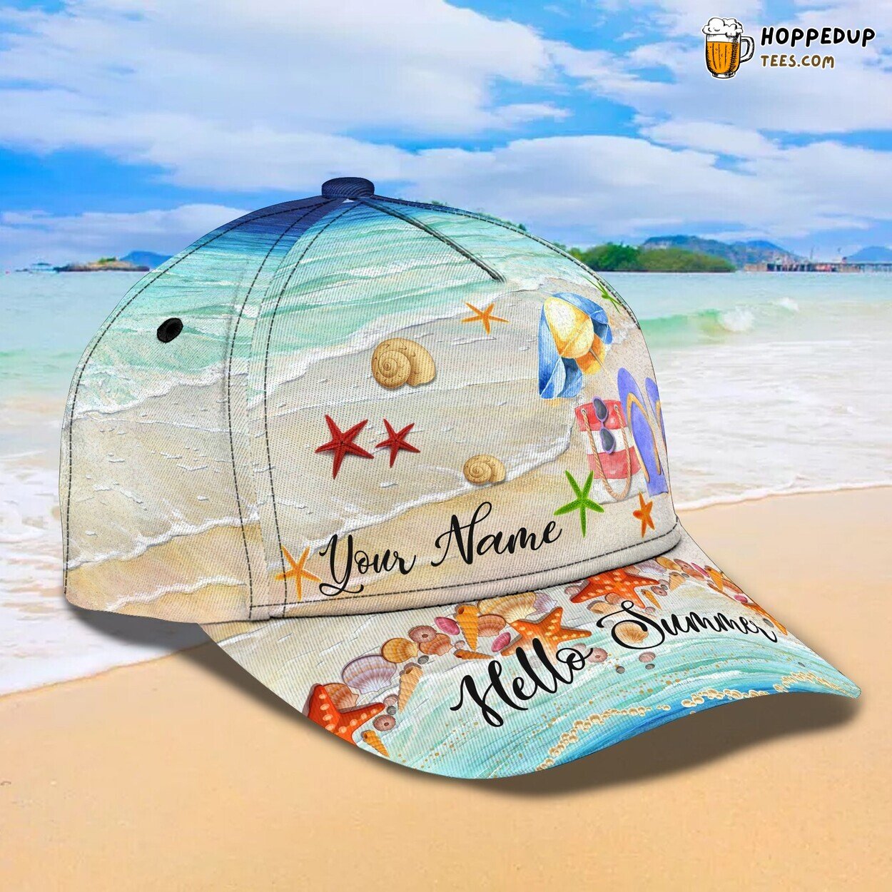 3D Classic Cap Beach Lovers United Personalized Name Unique Stylish Premium Design 3D Classic Cap Beach Lovers United Personalized Name Unique Stylish Premium Design