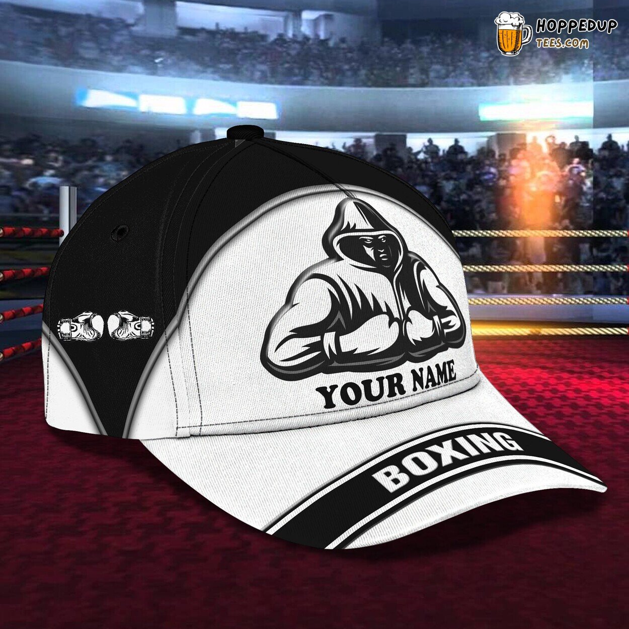 3D Classic Cap Boxing Personalized Name Unique Stylish Premium Model Trend