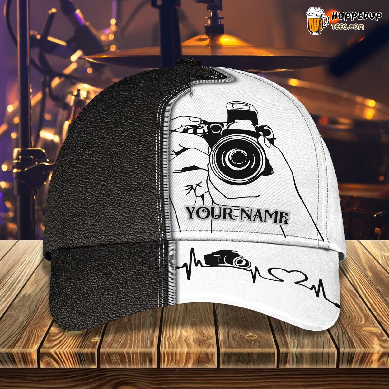 3D Classic Cap Camera Enthusiast Series Personalized Name Hat Unique Experience