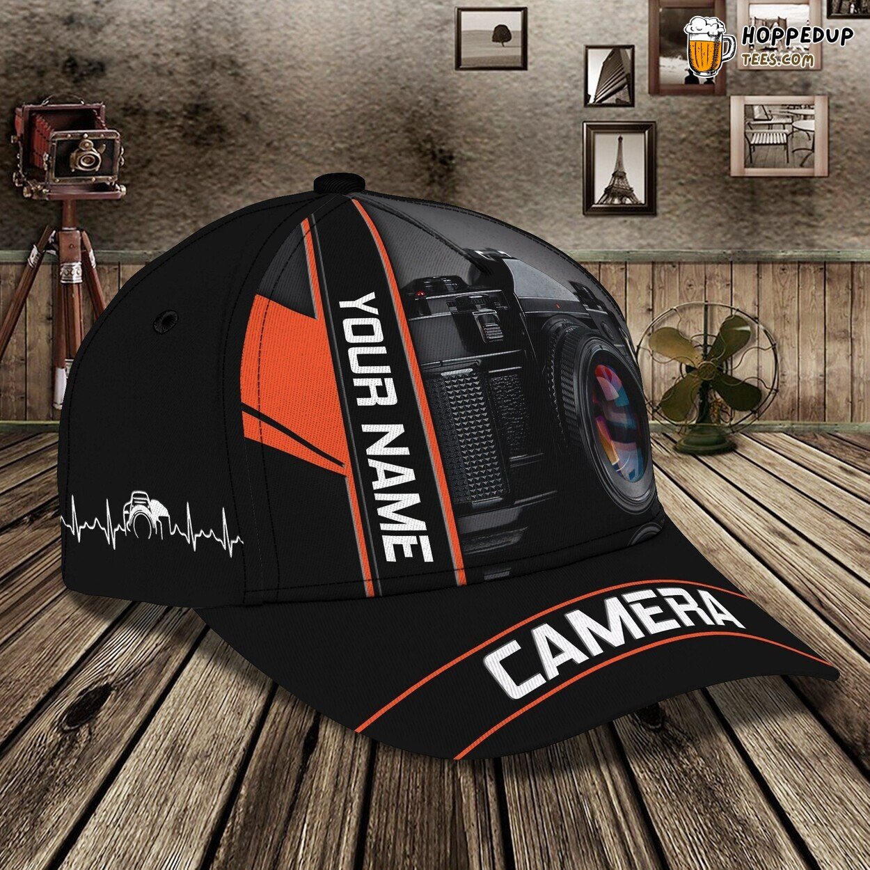 3D Classic Cap Capturing Moments Camera Personalized Name Unique Hat 3D Classic Cap Capturing Moments Camera Personalized Name Unique Hat