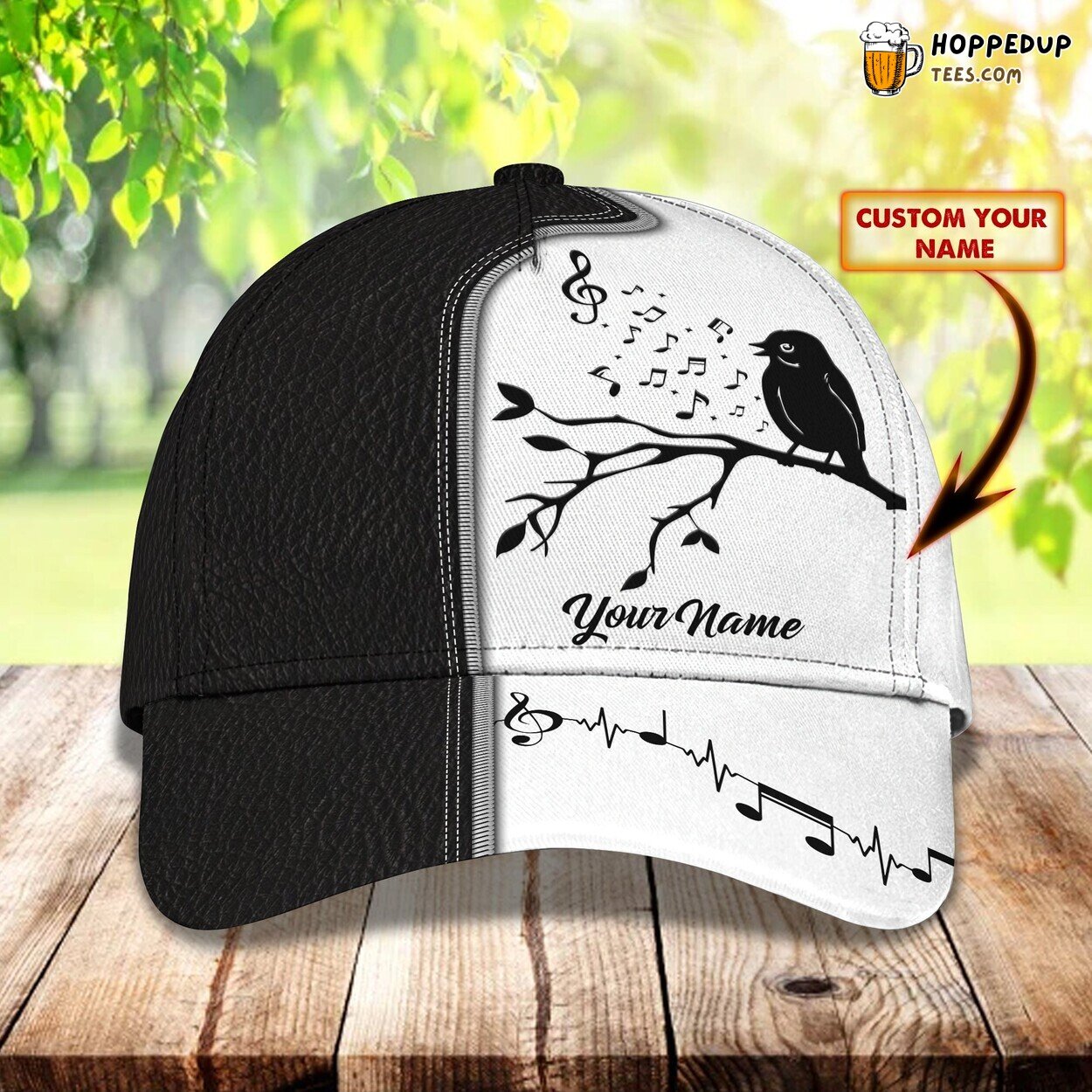 3D Classic Cap Celebrate Music Personalized Name Stylish Unique Design Quality