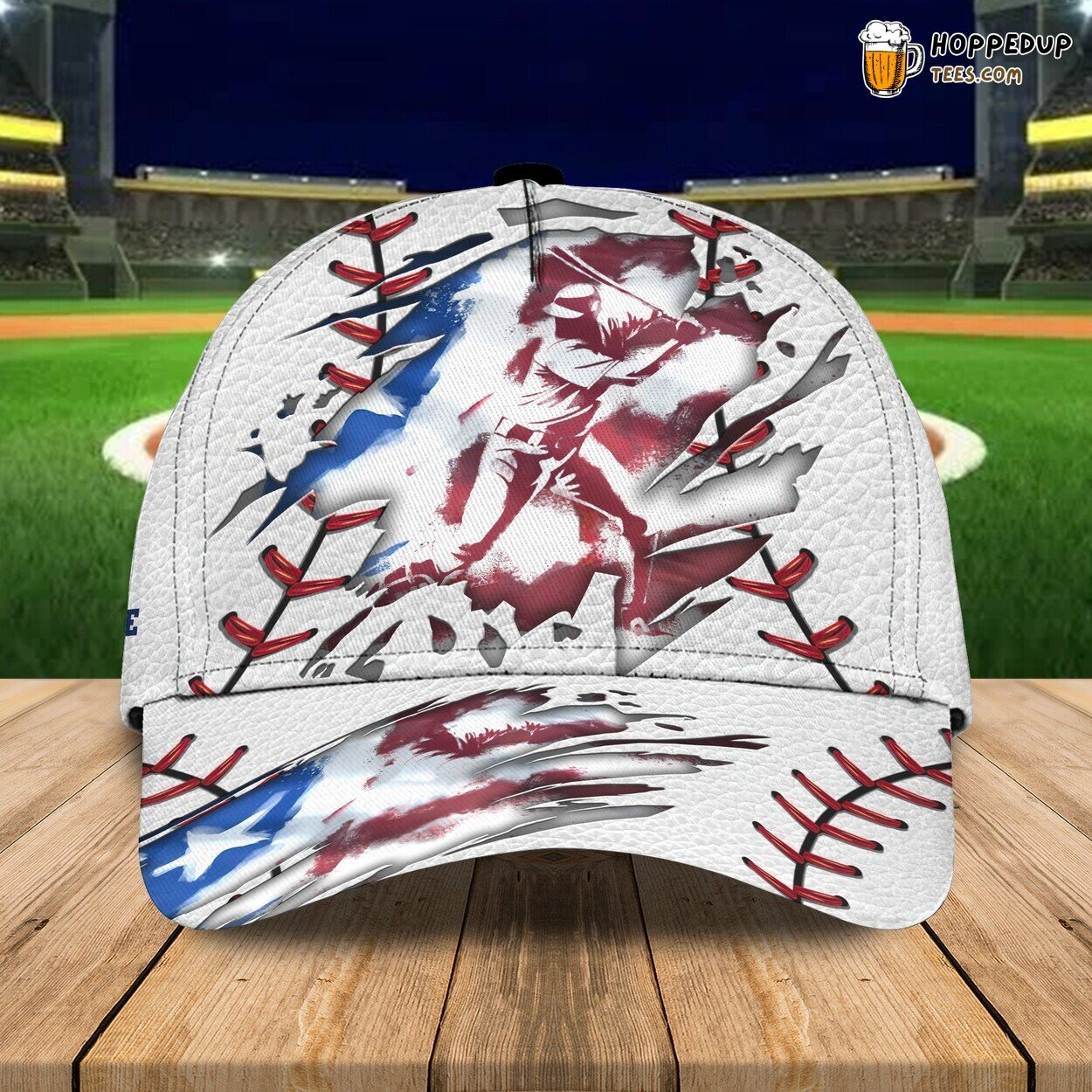 3D Classic Cap Celebrating Baseball Custom Name Hat Unique Design Series