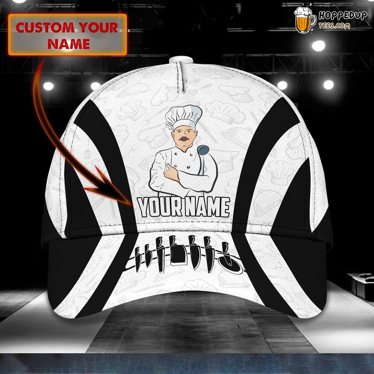 3D Classic Cap Celebrating Chefs Personalized Name Unique Stylish Best Choice Trend