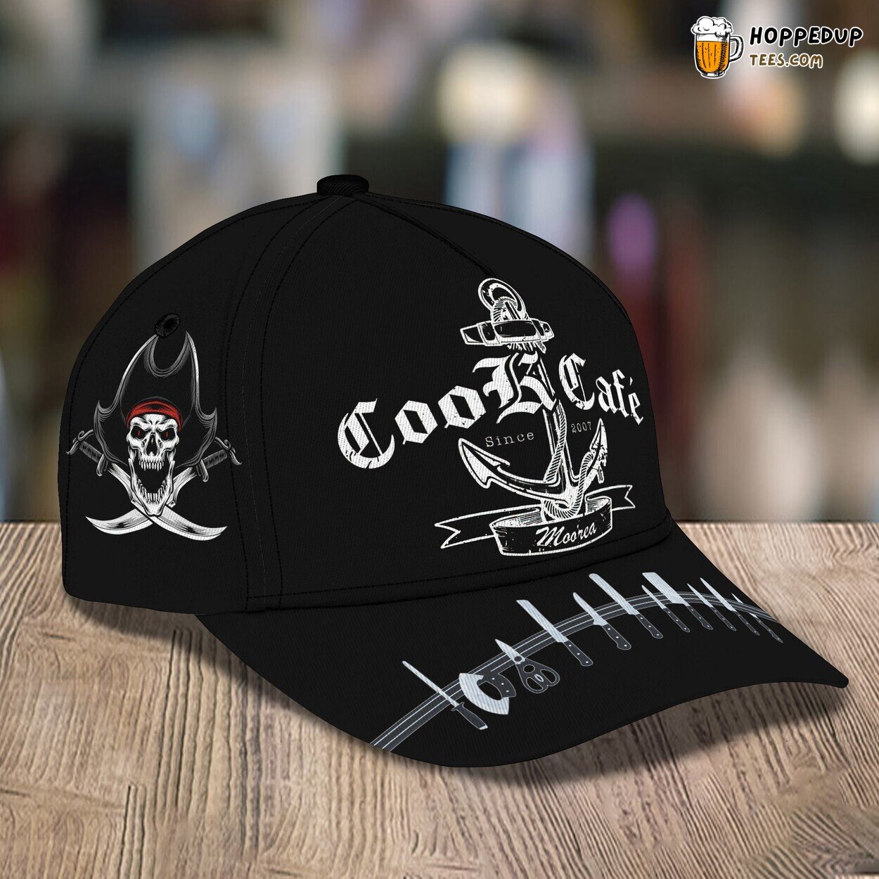 3D Classic Cap Celebrating Culinary Passion Chef Unique Hat Design