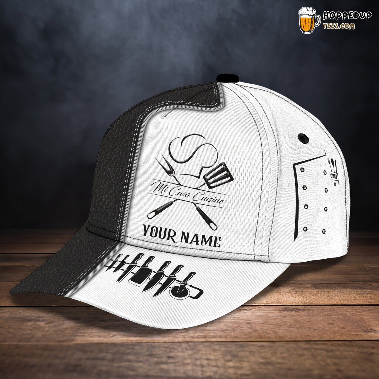 3D Classic Cap Celebrating Master Chefs Personalized Name Hat Unique Experience