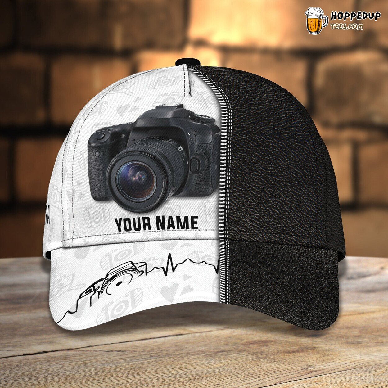 3D Classic Cap Celebrating Photography Personalized Name Unique Hat Tribute