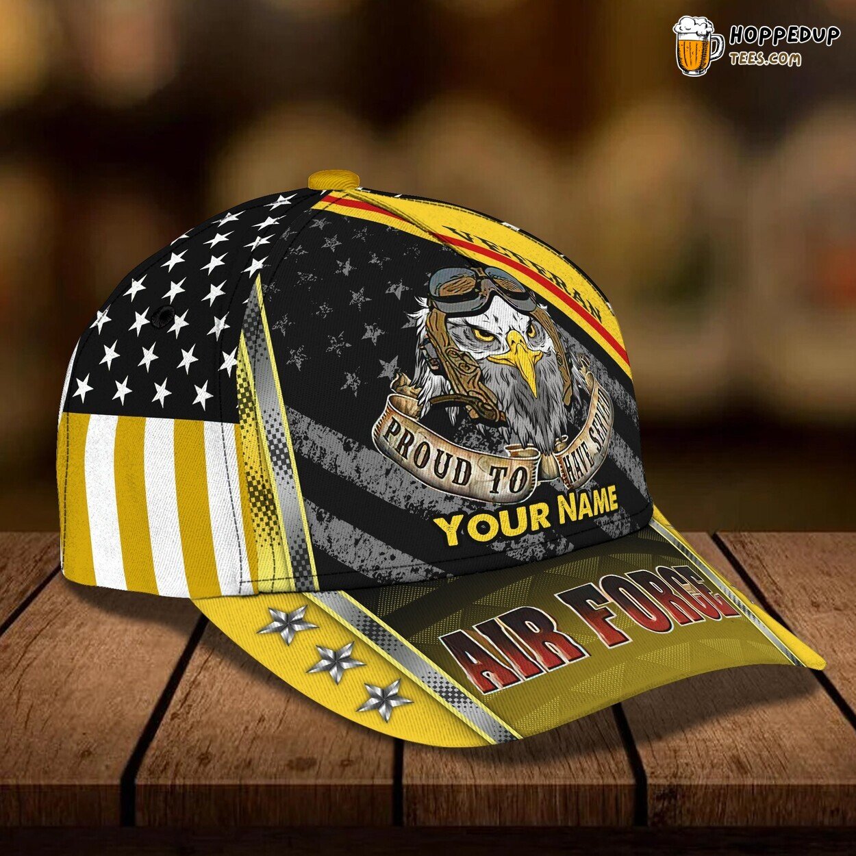 3D Classic Cap Celebrating Valor Veteran Personalized Name Hat Design 3D Classic Cap Celebrating Valor Veteran Personalized Name Hat Design
