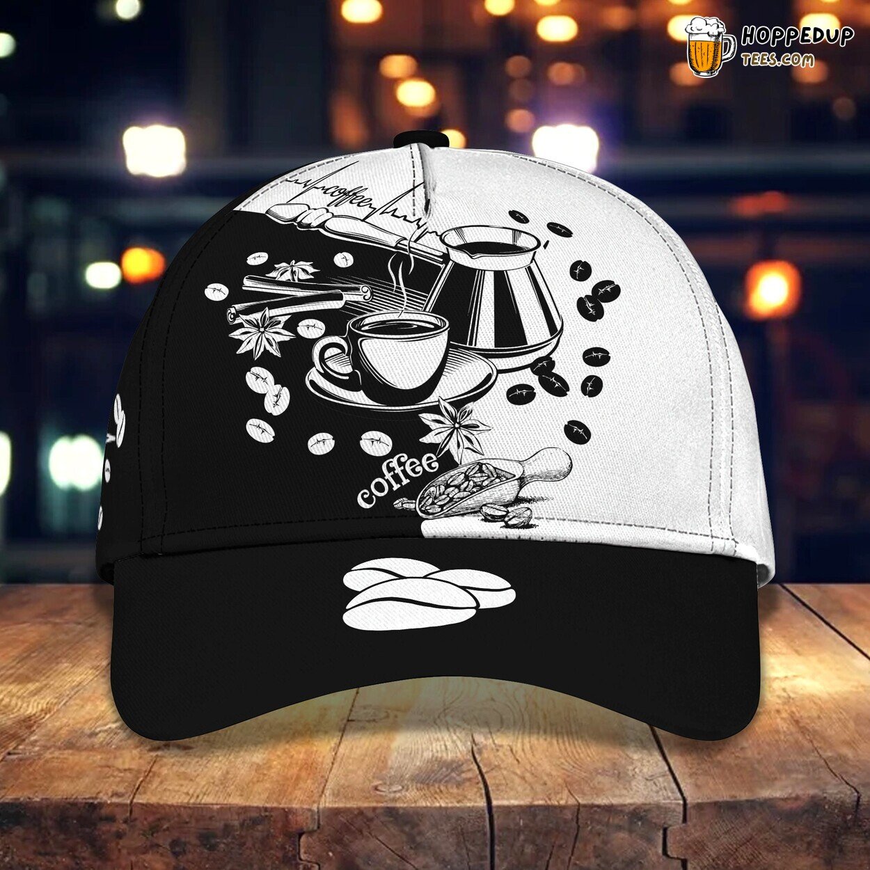 3D Classic Cap Coffee Lovers Personalized Name Unique Hat Celebration 3D Classic Cap Coffee Lovers Personalized Name Unique Hat Celebration