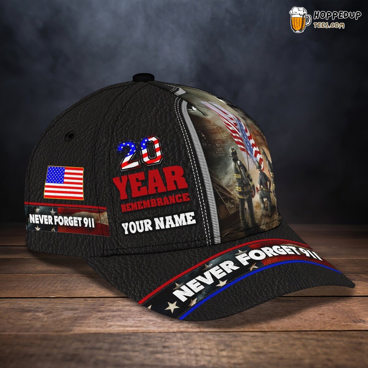 3D Classic Cap Commemorating 20 Years Personalized Name Hat Design 3D Classic Cap Commemorating 20 Years Personalized Name Hat Design