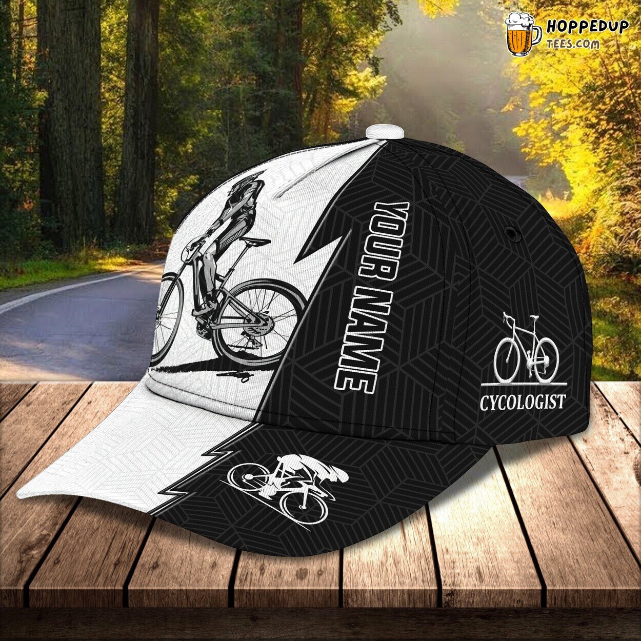 3D Classic Cap Cycling Enthusiast Personalized Passion Hat Design