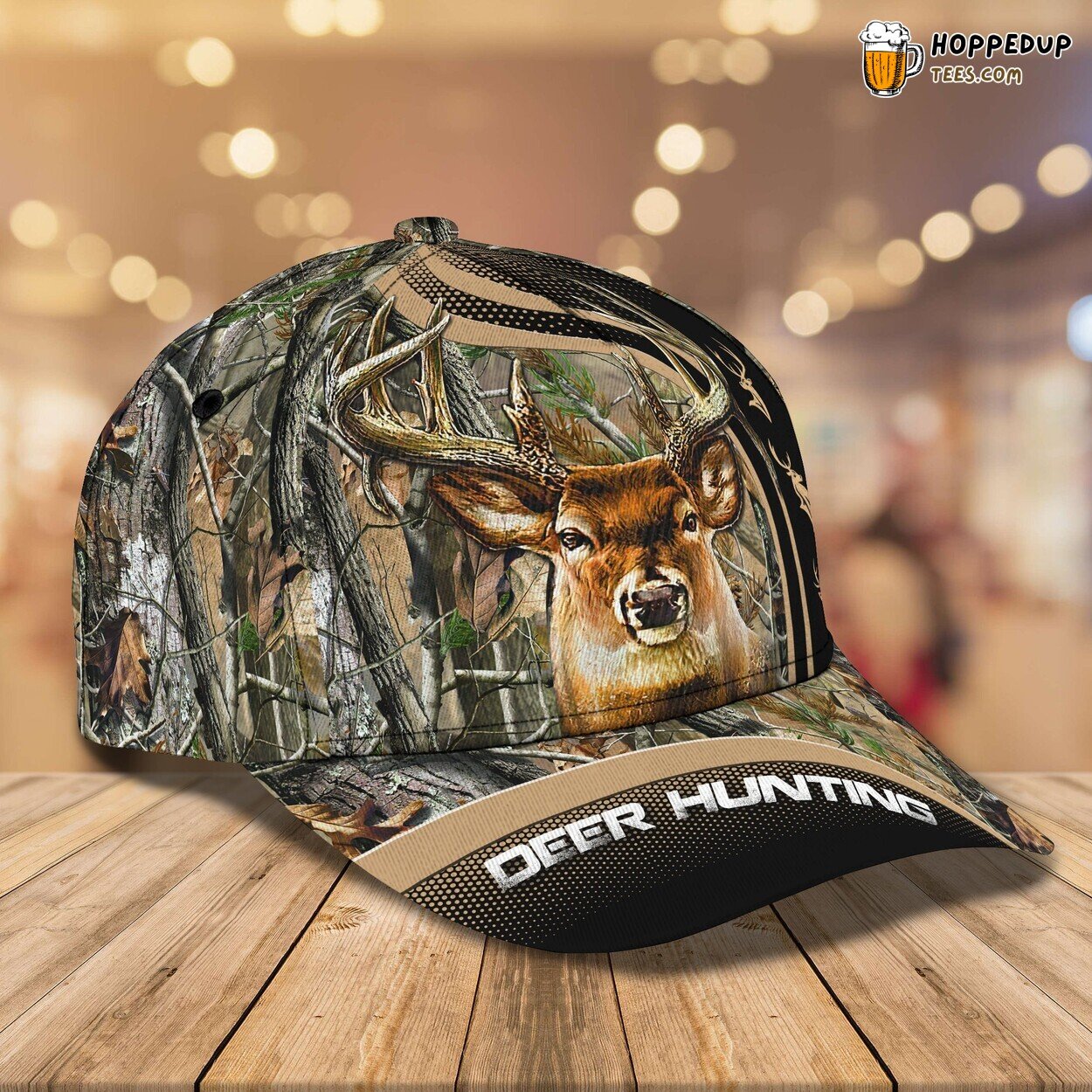 3D Classic Cap Deer Hunting Wilderness Enthusiast Unique Design Hat 3D Classic Cap Deer Hunting Wilderness Enthusiast Unique Design Hat