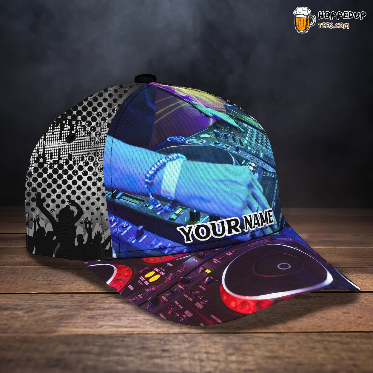 3D Classic Cap Dj Personalized Name Stylish Unique High Quality Model Fit