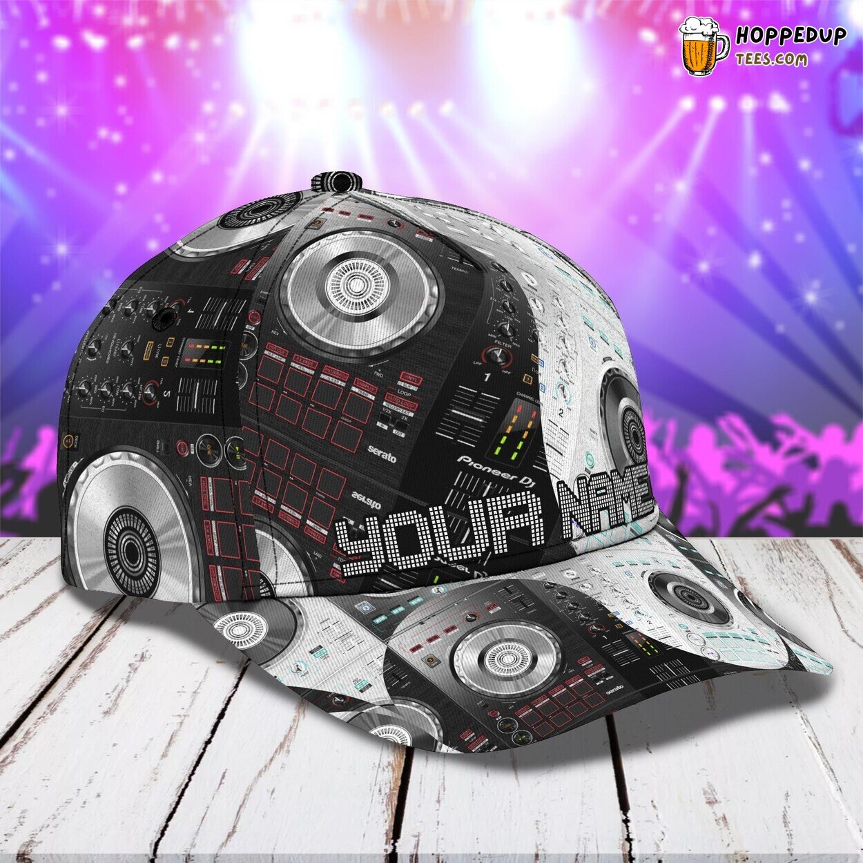 3D Classic Cap Dj Personalized Name Stylish Unique Premium Design Look