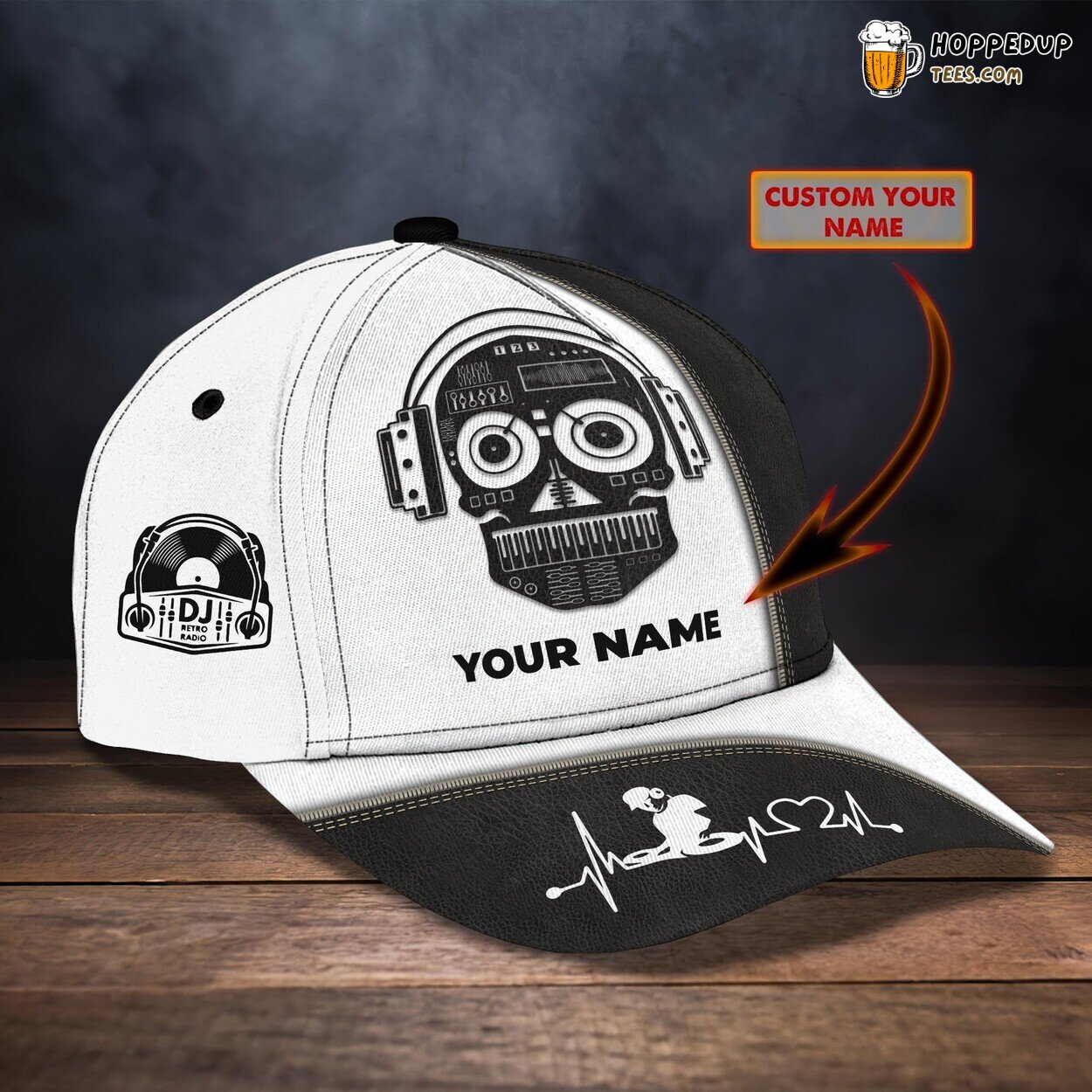 3D Classic Cap Dj Personalized Name Unique Stylish Premium Quality Trend Model