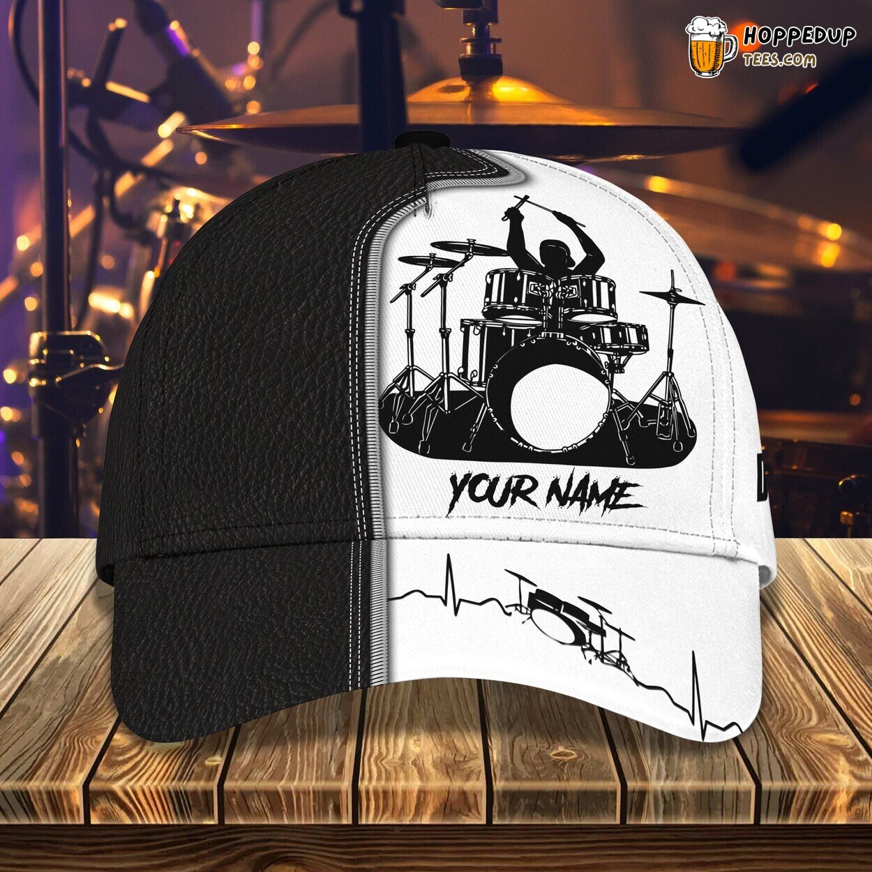 3D Classic Cap Drum Beats Personalized Music Enthusiast Hat Design 3D Classic Cap Drum Beats Personalized Music Enthusiast Hat Design
