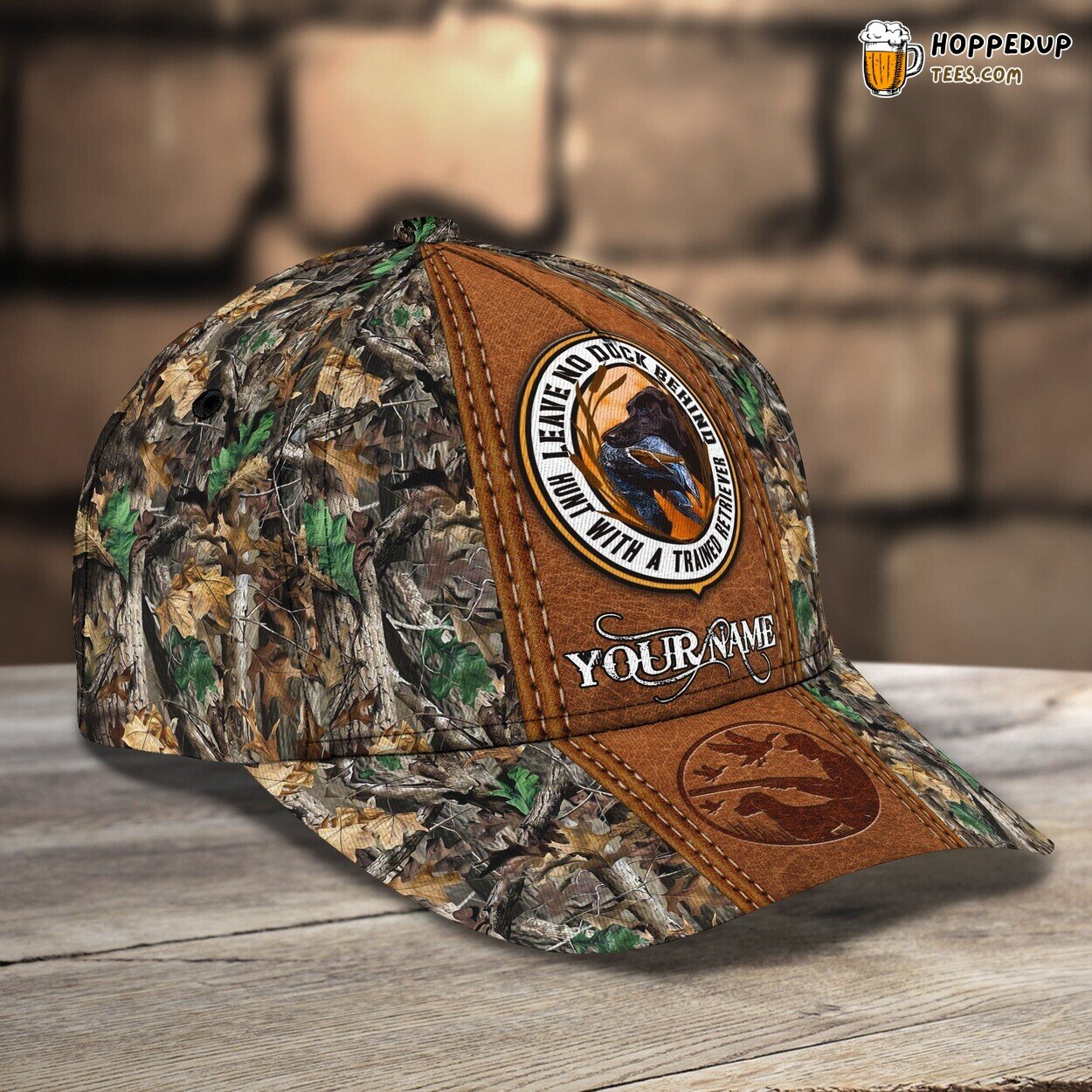 3D Classic Cap Duck Hunting Adventure Personalized Name Hat Unique Experience