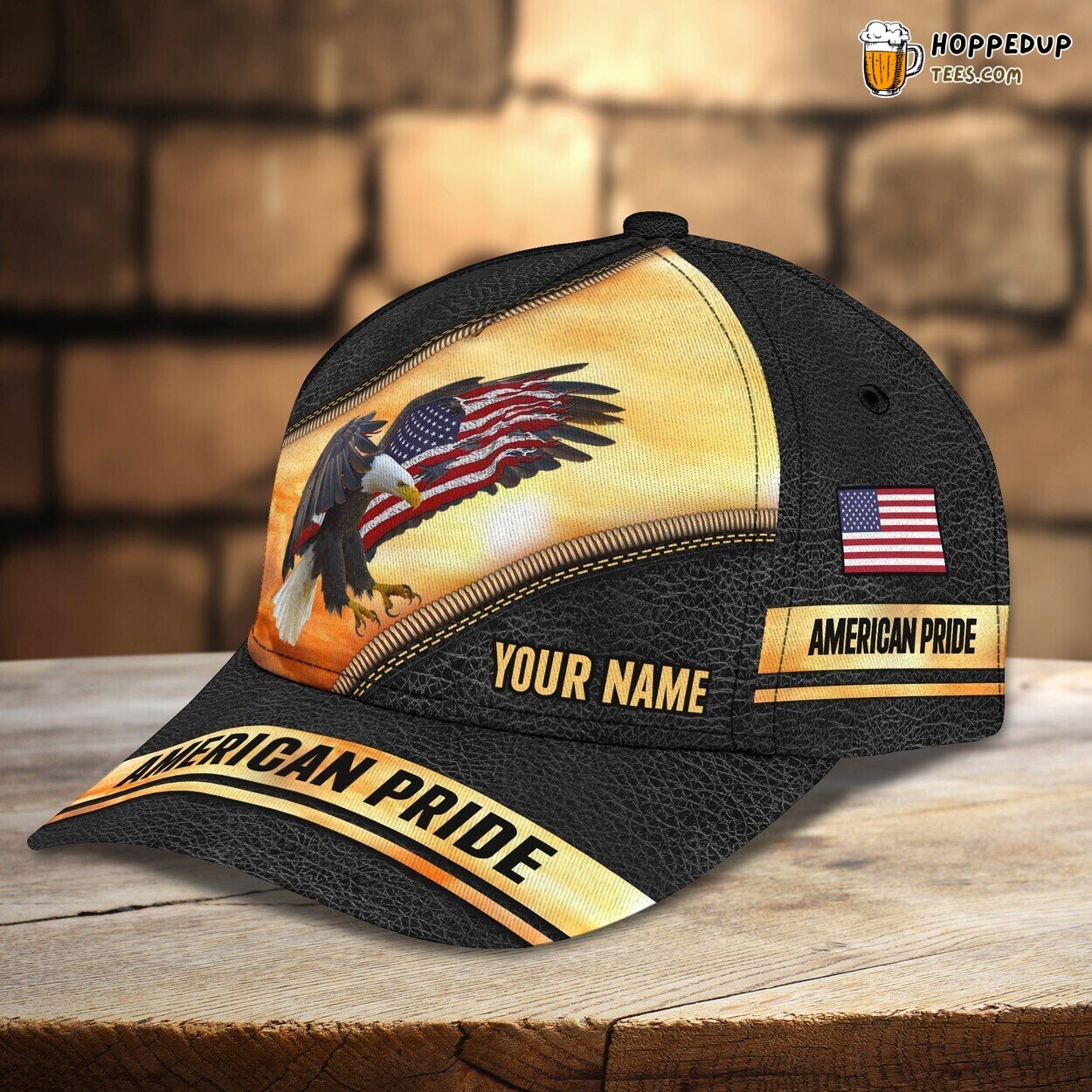 3D Classic Cap Embracing American Pride Personalized Unique Hat Design 3D Classic Cap Embracing American Pride Personalized Unique Hat Design