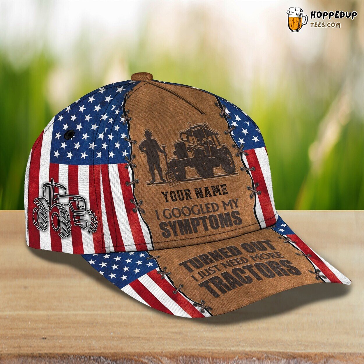 3D Classic Cap Endless Love for Tractors Personalized Name Stylish Unique Best Trend 3D Classic Cap Endless Love for Tractors Personalized Name Stylish Unique Best Trend