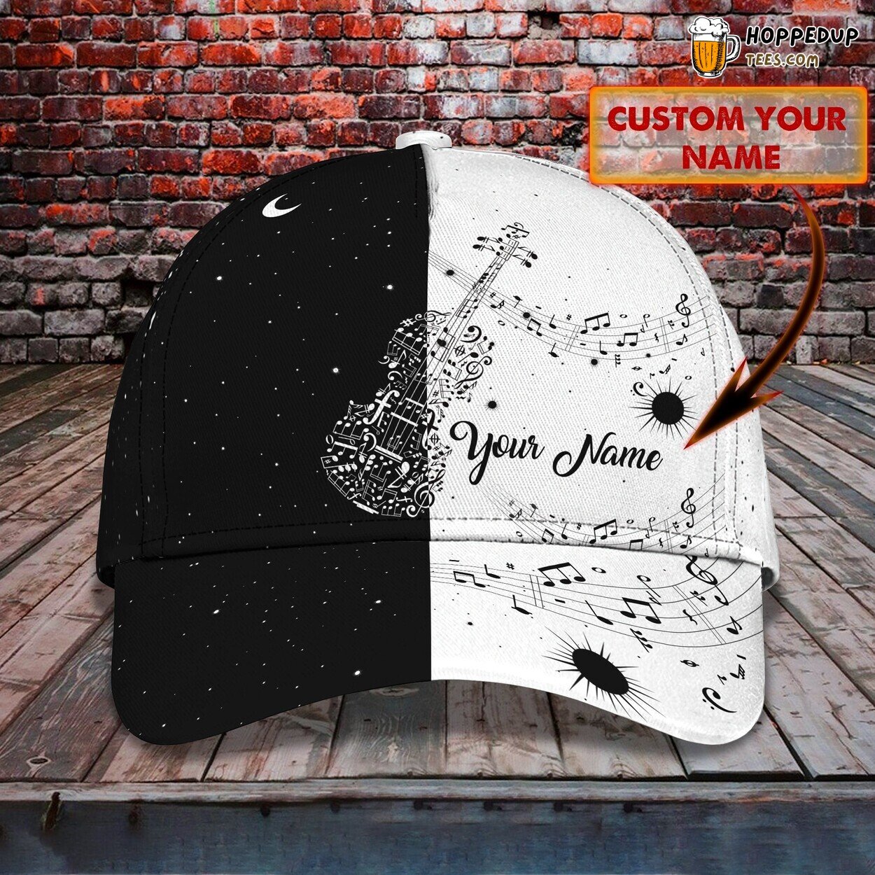 3D Classic Cap Express Music Personalized Name Stylish Unique Premium Design
