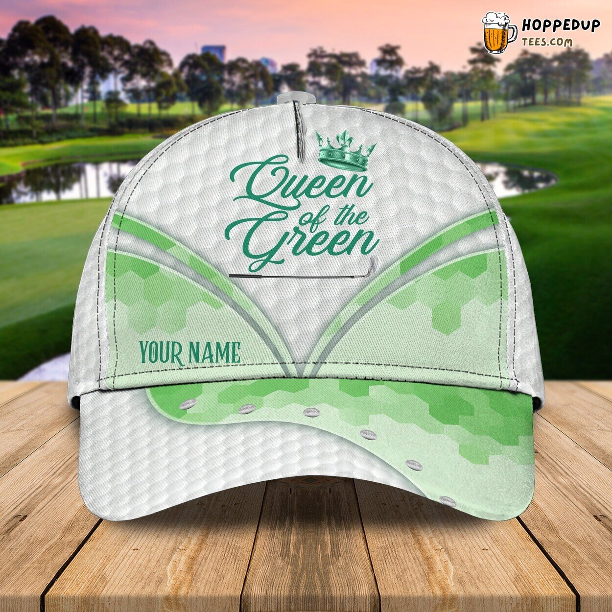 3D Classic Cap Golf Lover Personalized Name Unique Distinctive Design Cap