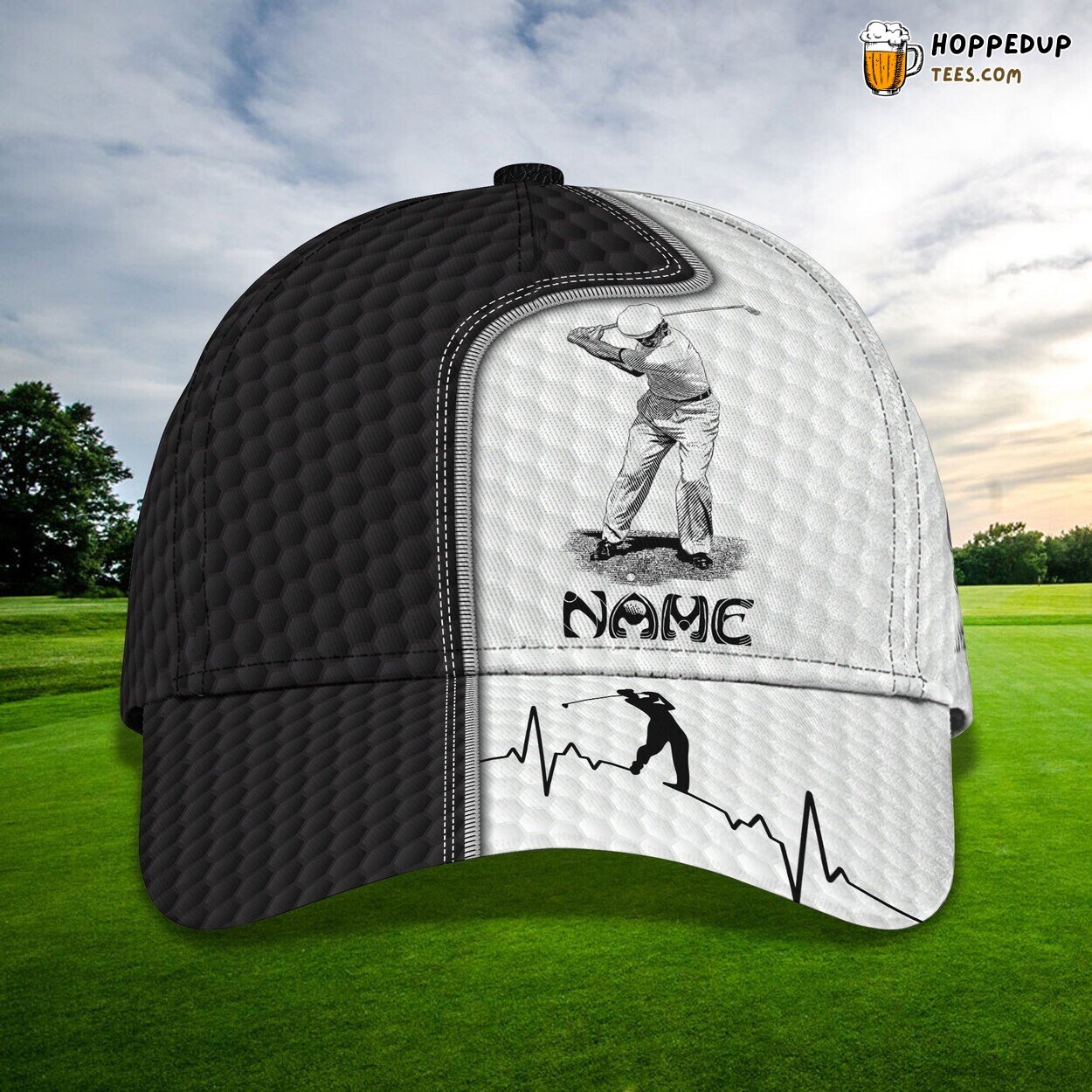 3D Classic Cap Golfing Passion Personalized Name Unique Hat Experience 3D Classic Cap Golfing Passion Personalized Name Unique Hat Experience