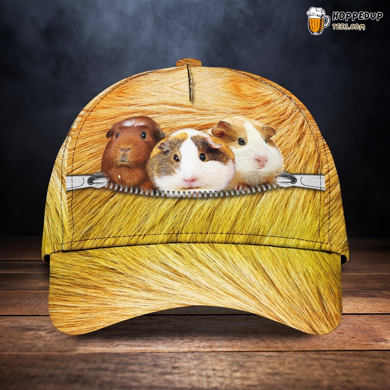 3D Classic Cap Guinea Pig Lovers Personalized Name Classic Hat Unique Design