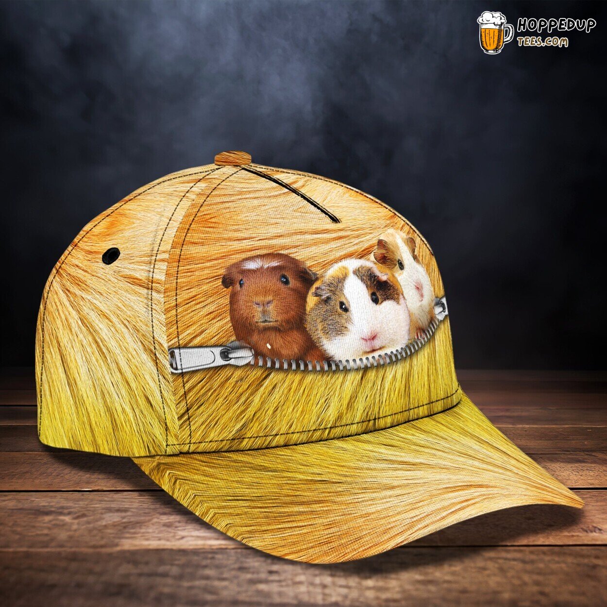 3D Classic Cap Guinea Pig Lovers Personalized Name Classic Hat Unique Design