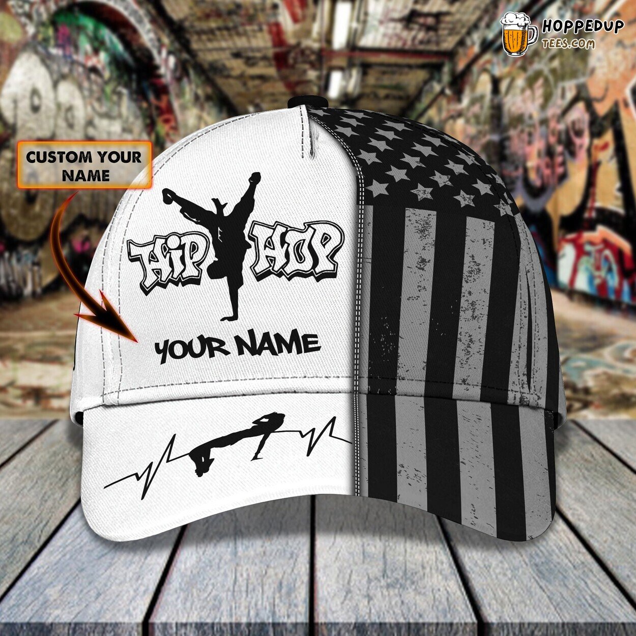 3D Classic Cap Hip Hop Personalized Name Unique Stylish Best Model Look