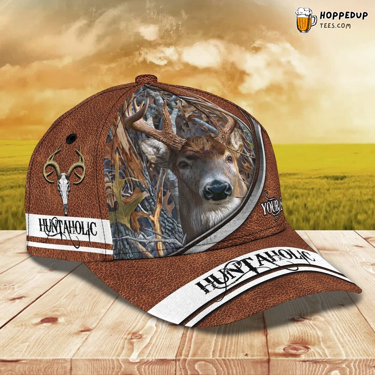 3D Classic Cap Honoring the Huntaholic Spirit Personalized Name Hat Design 3D Classic Cap Honoring the Huntaholic Spirit Personalized Name Hat Design