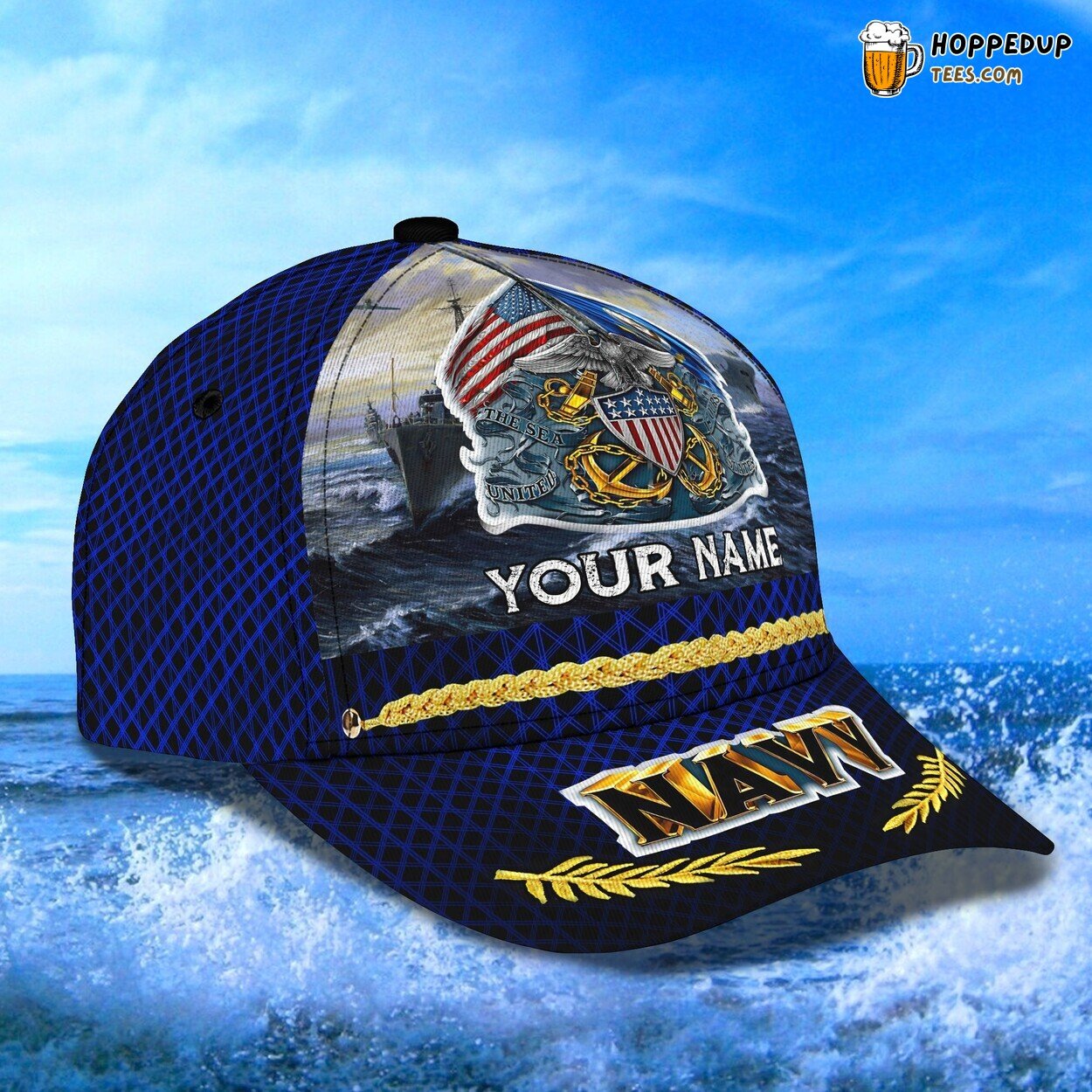 3D Classic Cap Honoring Veterans Personalized Name Unique Hat Design 3D Classic Cap Honoring Veterans Personalized Name Unique Hat Design