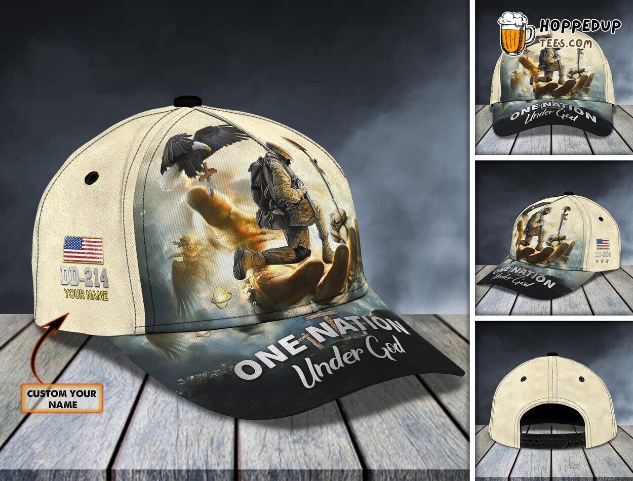 3D Classic Cap Honoring Veterans Personalized Name Unique Stylish Premium Best Trend