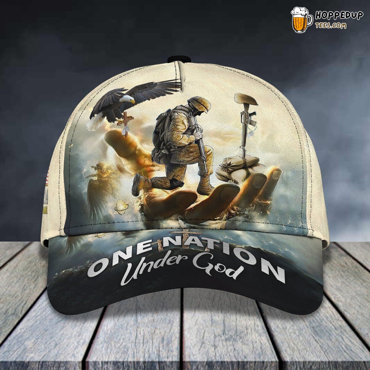 3D Classic Cap Honoring Veterans Personalized Name Unique Stylish Premium Best Trend