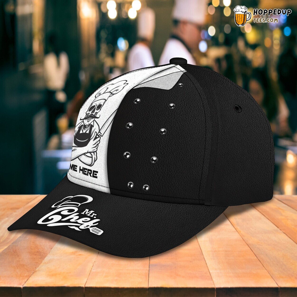 3D Classic Cap Mr Chef Culinary Passion Personalized Name Unique Hat Design 3D Classic Cap Mr Chef Culinary Passion Personalized Name Unique Hat Design