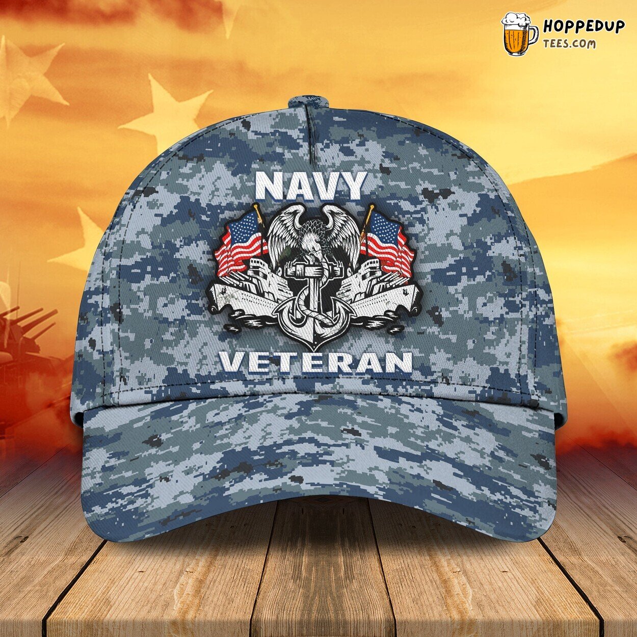 3D Classic Cap Navy Veteran Tribute Personalized Classic Honor Hat 3D Classic Cap Navy Veteran Tribute Personalized Classic Honor Hat