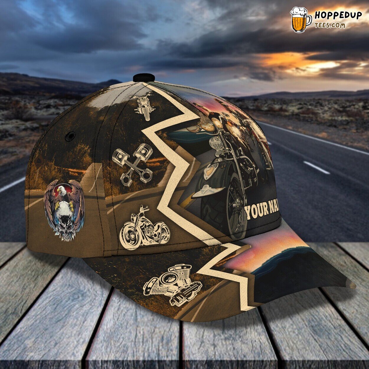 3D Classic Cap Passion for Riding Personalized Name Unique Stylish Trendy Design 3D Classic Cap Passion for Riding Personalized Name Unique Stylish Trendy Design