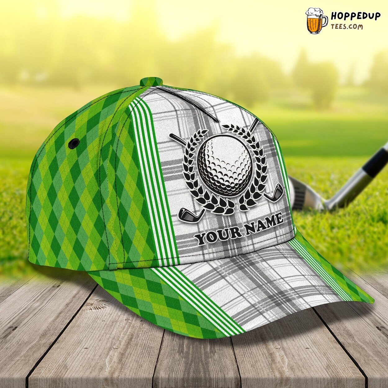 3D Classic Cap Personalized Name Honoring Golf Sport Unique Cap
