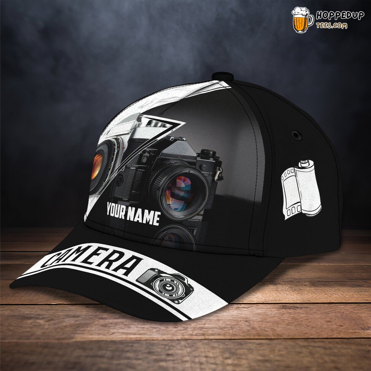 3D Classic Cap Photography Enthusiast Personalized Name Classic Hat Experience