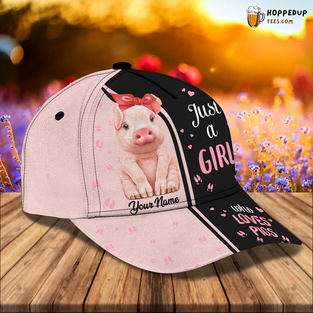 3D Classic Cap Pig Enthusiast Personalized Name Classic Hat Unique Experience 3D Classic Cap Pig Enthusiast Personalized Name Classic Hat Unique Experience