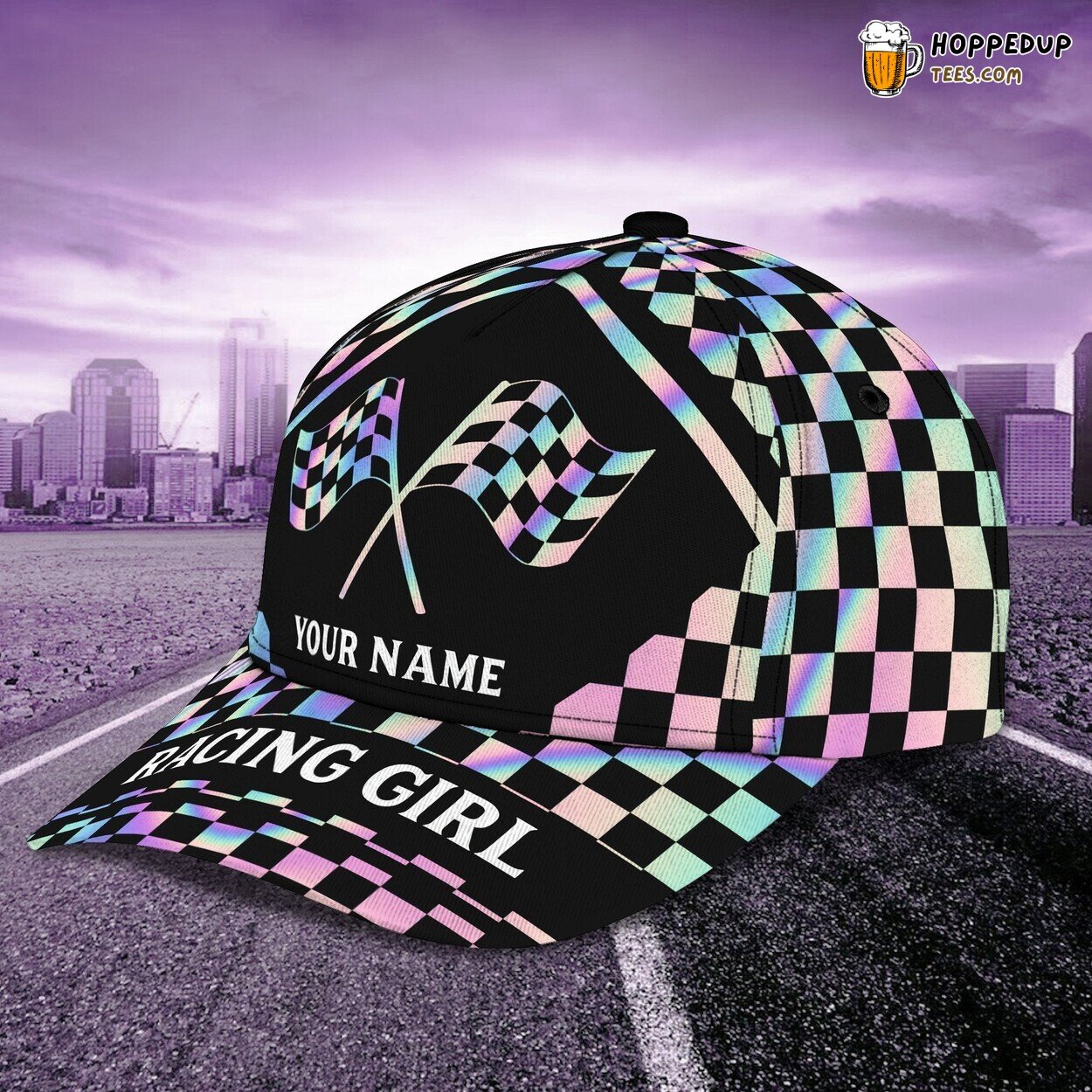 3D Classic Cap Racing Girl Speed Lovers Personalized Name Classic Hat Tribute 3D Classic Cap Racing Girl Speed Lovers Personalized Name Classic Hat Tribute