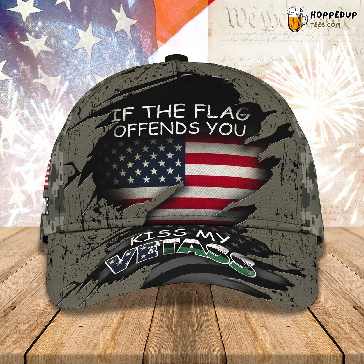 3D Classic Cap Respect Veterans Flag Theme Personalized Name Stylish Unique Trend 3D Classic Cap Respect Veterans Flag Theme Personalized Name Stylish Unique Trend